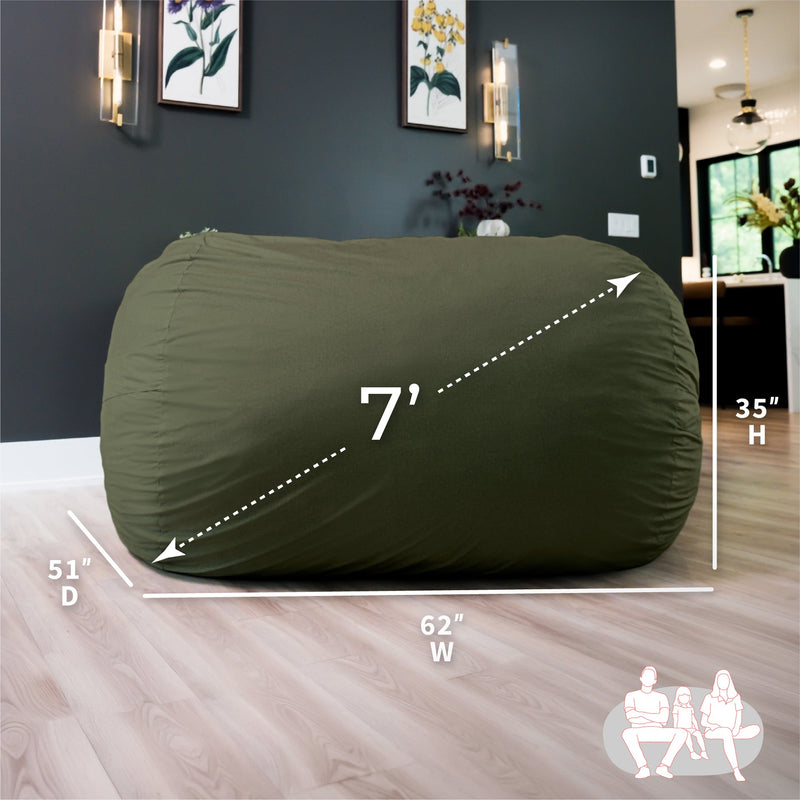 Load image into Gallery viewer, Fuf® 7Ft Foam Bean Bag