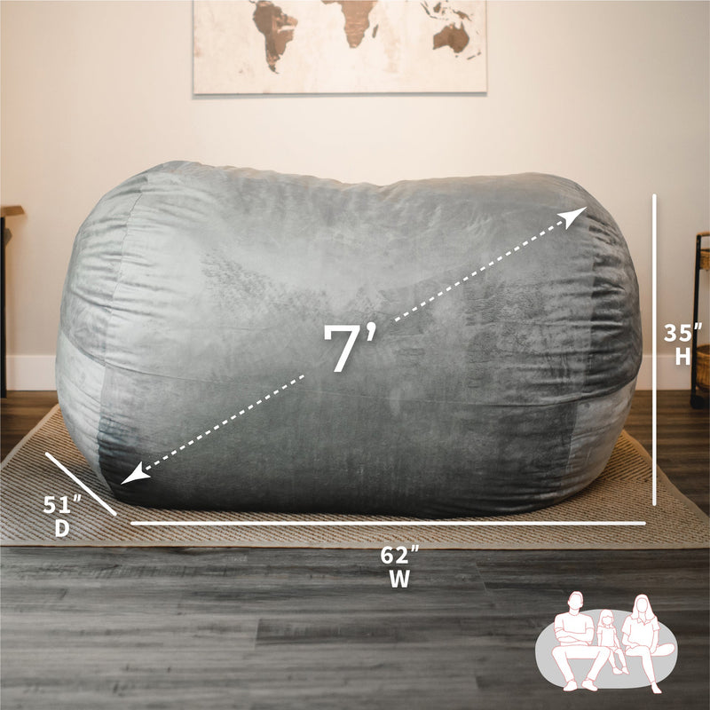 Load image into Gallery viewer, Fuf® 7Ft Foam Bean Bag