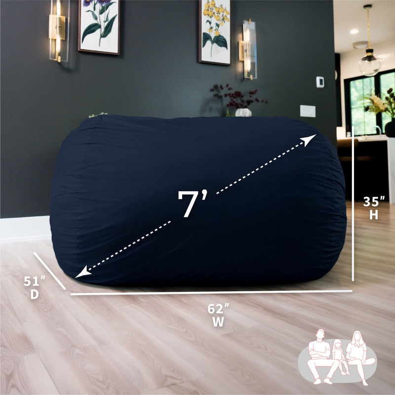 Load image into Gallery viewer, Fuf® 7Ft Foam Bean Bag