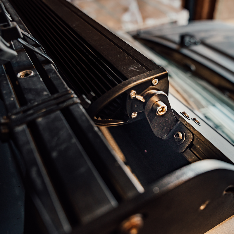 Load image into Gallery viewer, Sherpa Roof Rack Slim LED Light Bar Mounting Brackets