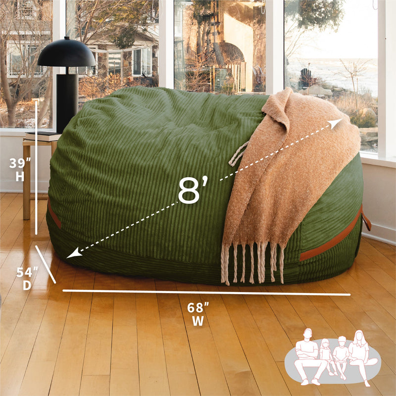 Load image into Gallery viewer, Fuf® 8Ft Giant Bean Bag