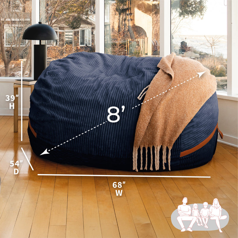 Load image into Gallery viewer, Fuf® 8Ft Giant Bean Bag