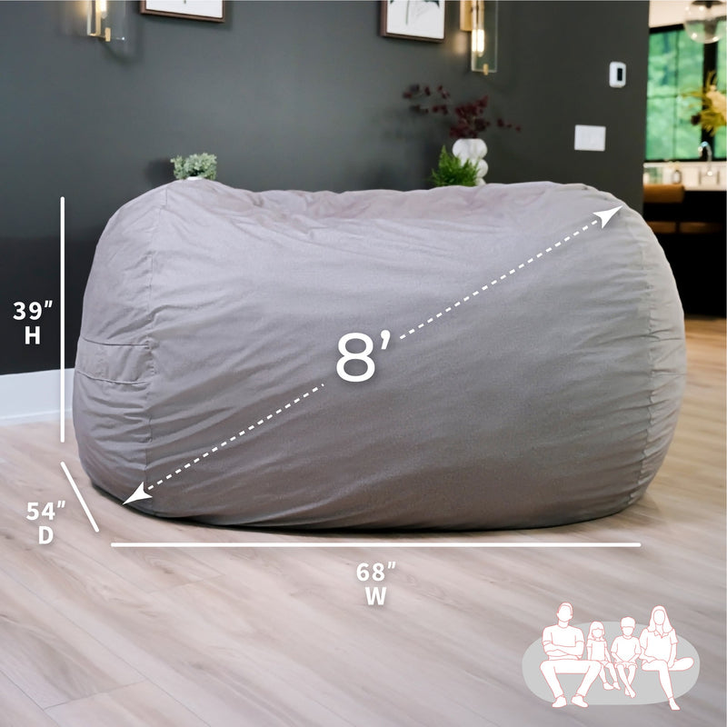 Load image into Gallery viewer, Fuf® 8Ft Giant Bean Bag