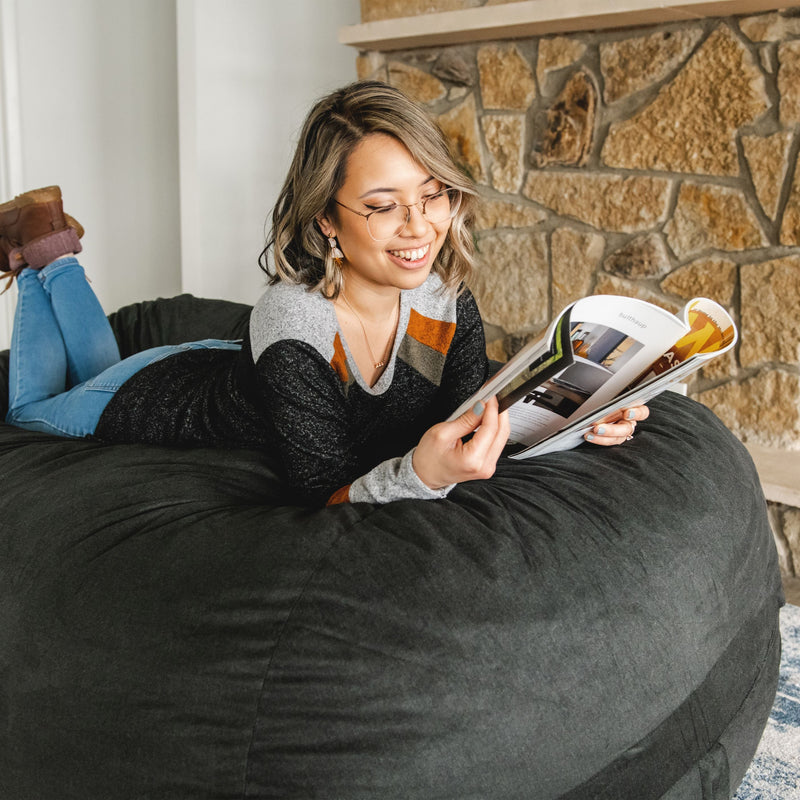 Load image into Gallery viewer, Fuf® 6Ft Foam Bean Bag Lounger