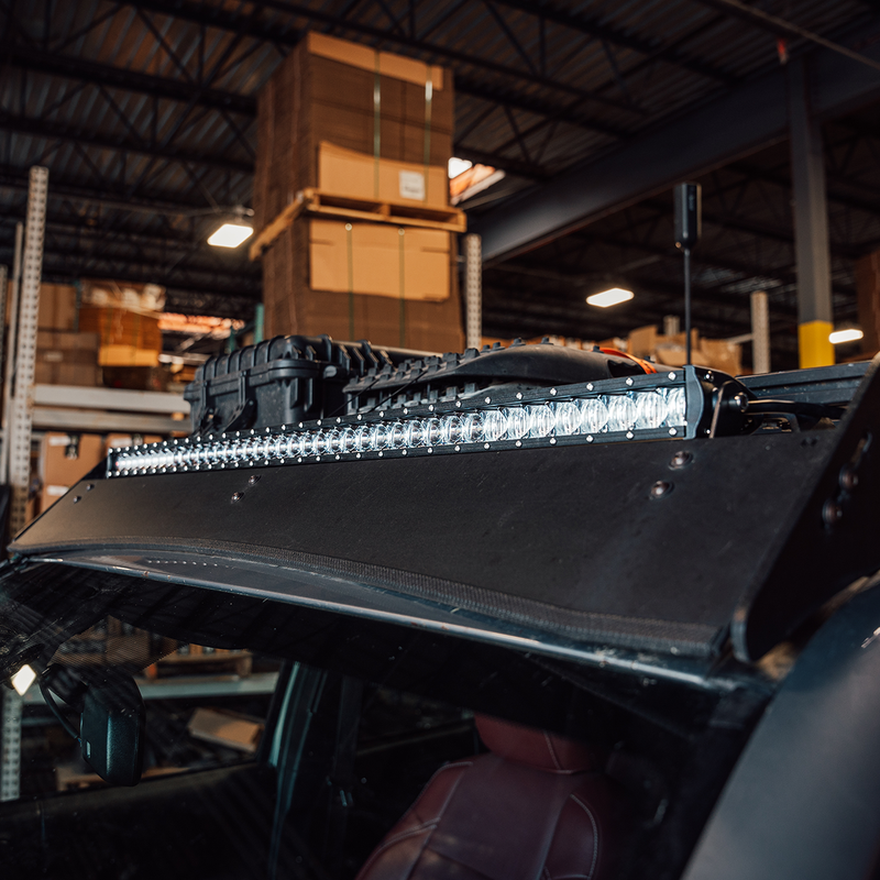 Load image into Gallery viewer, Sherpa Roof Rack Slim LED Light Bar Mounting Brackets