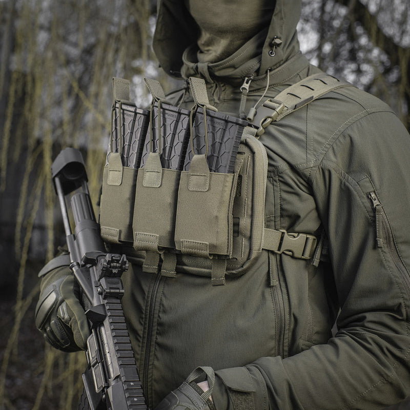 Load image into Gallery viewer, M-Tac Elastic Triple Mag Pouch Elite