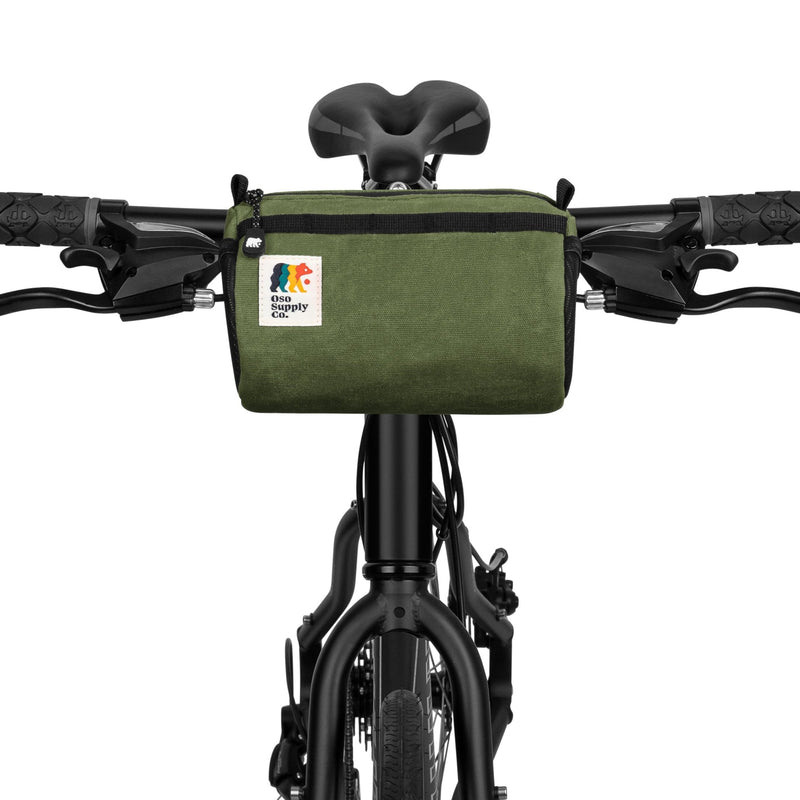 Load image into Gallery viewer, Kitsap Canvas Handlebar Bag