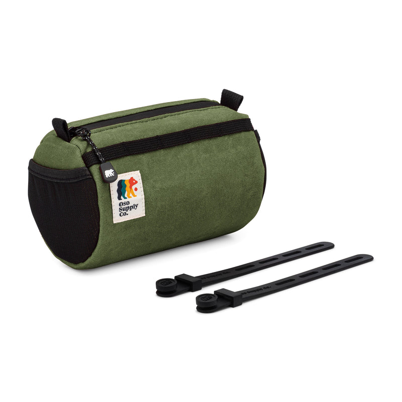 Load image into Gallery viewer, Kitsap Canvas Handlebar Bag
