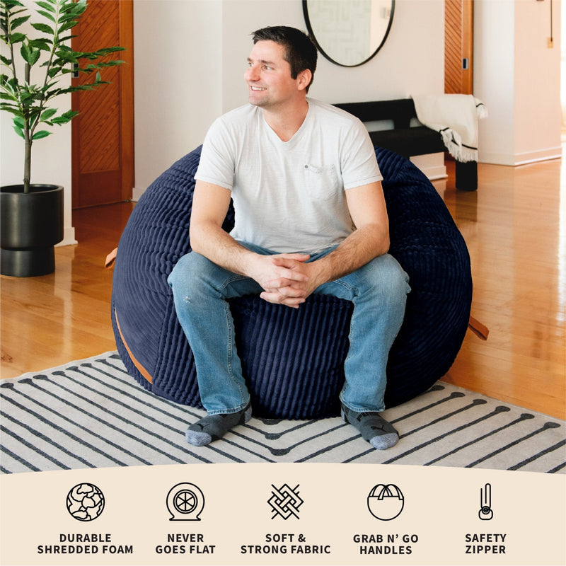 Load image into Gallery viewer, Fuf® 5Ft Foam Bean Bag