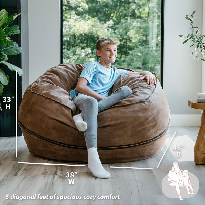 Load image into Gallery viewer, Fuf® 5Ft Foam Bean Bag