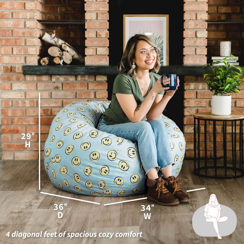 Load image into Gallery viewer, Fuf® 4Ft Foam Bean Bag