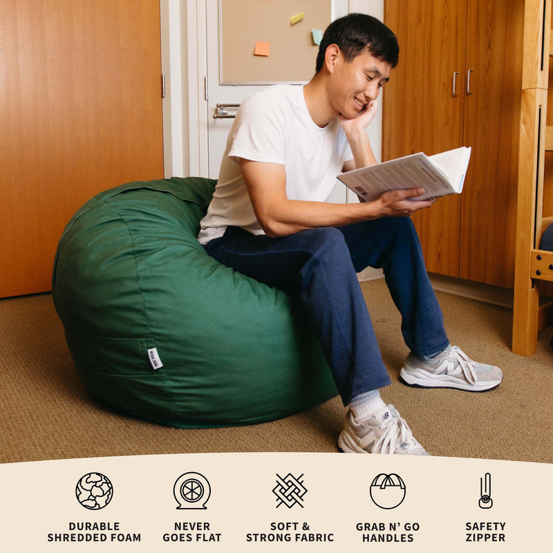 Load image into Gallery viewer, Fuf® 4Ft Foam Bean Bag