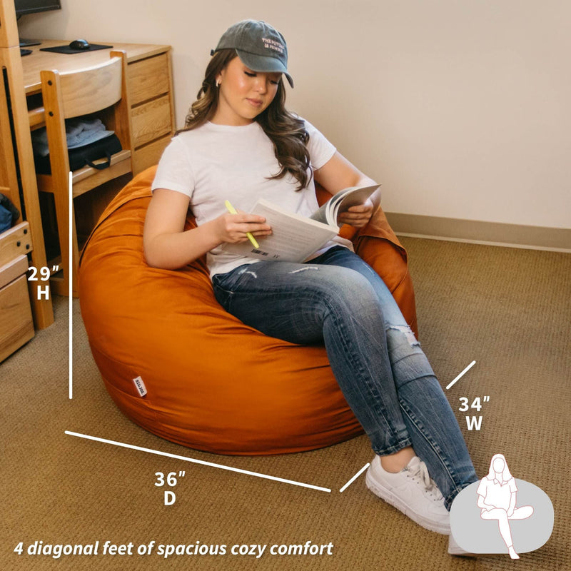 Load image into Gallery viewer, Fuf® 4Ft Foam Bean Bag
