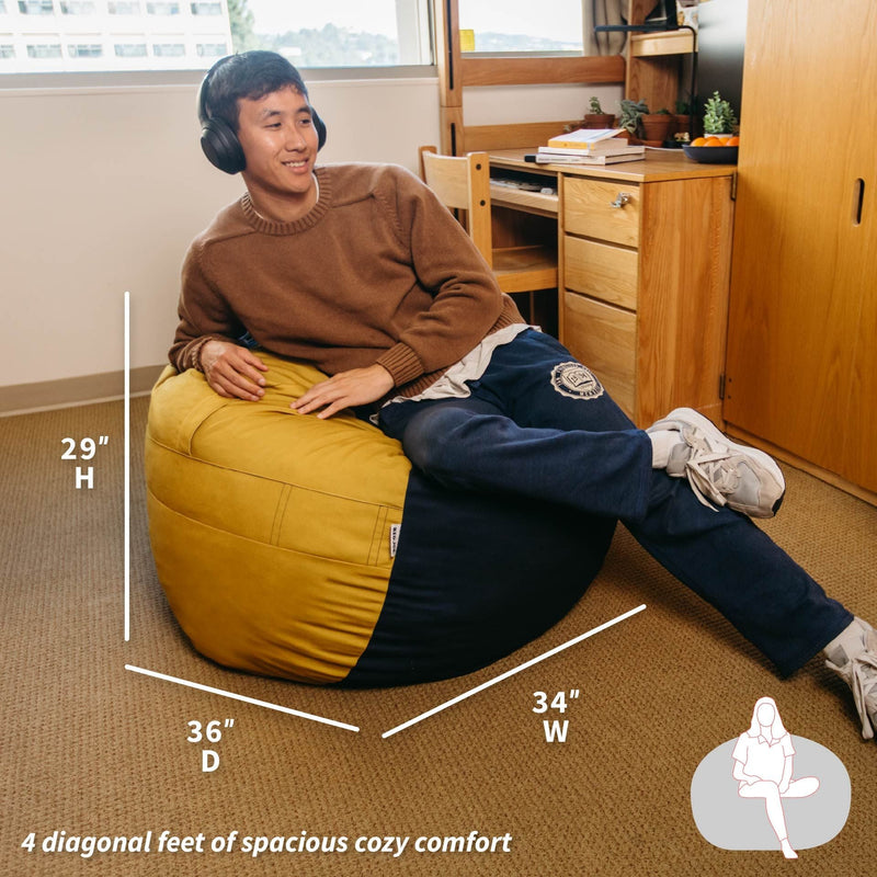 Load image into Gallery viewer, Fuf® 4Ft Foam Bean Bag