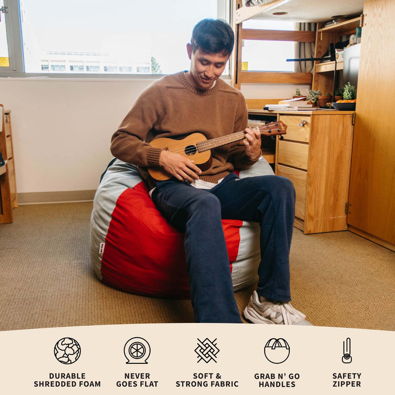 Load image into Gallery viewer, Fuf® 4Ft Foam Bean Bag