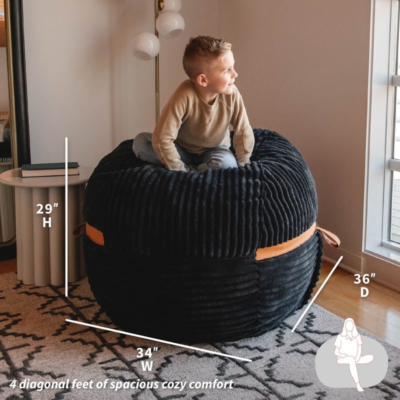 Load image into Gallery viewer, Fuf® 4Ft Foam Bean Bag