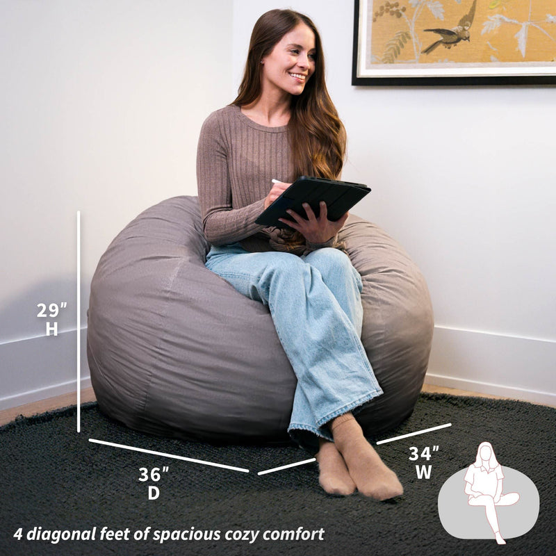 Load image into Gallery viewer, Fuf® 4Ft Foam Bean Bag