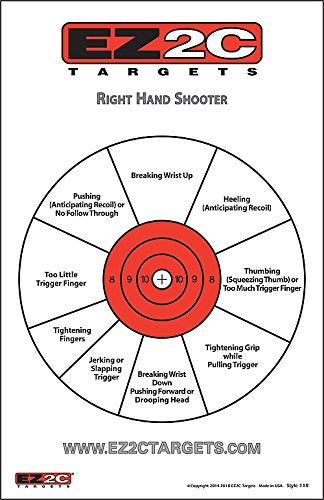 Load image into Gallery viewer, 125 EZ2C Targets Instructors Favorites 5 Styles Paper Targets Bundle 11"x17" USA Made