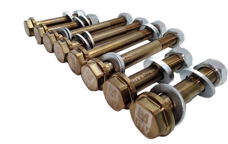 Load image into Gallery viewer, Polaris RZR TurboS High Strength Rear Radius Rod Bolt Kit
