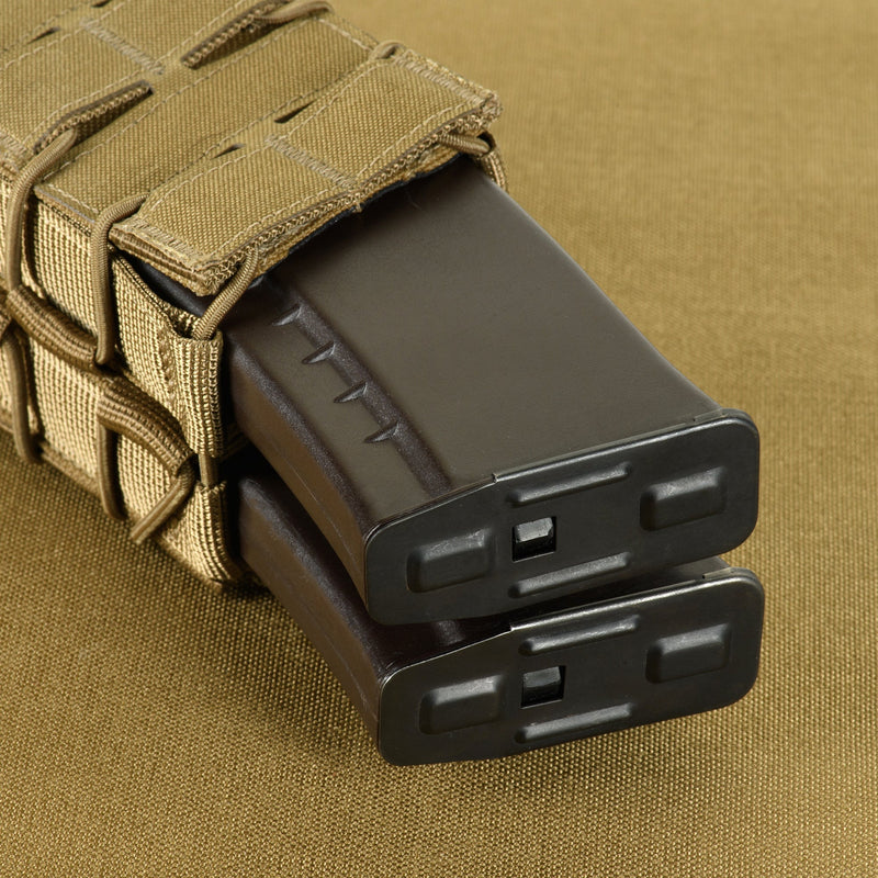 Load image into Gallery viewer, M-Tac Double Open Top AR/AK Mag Pouch Laser Cut