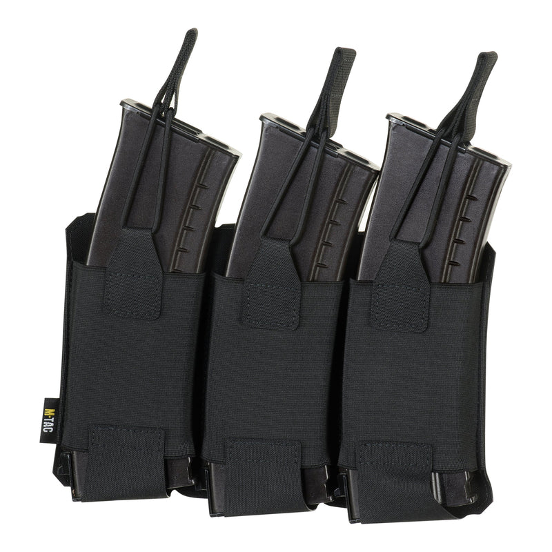 Load image into Gallery viewer, M-Tac Elastic Triple Mag Pouch Elite Laser Cut