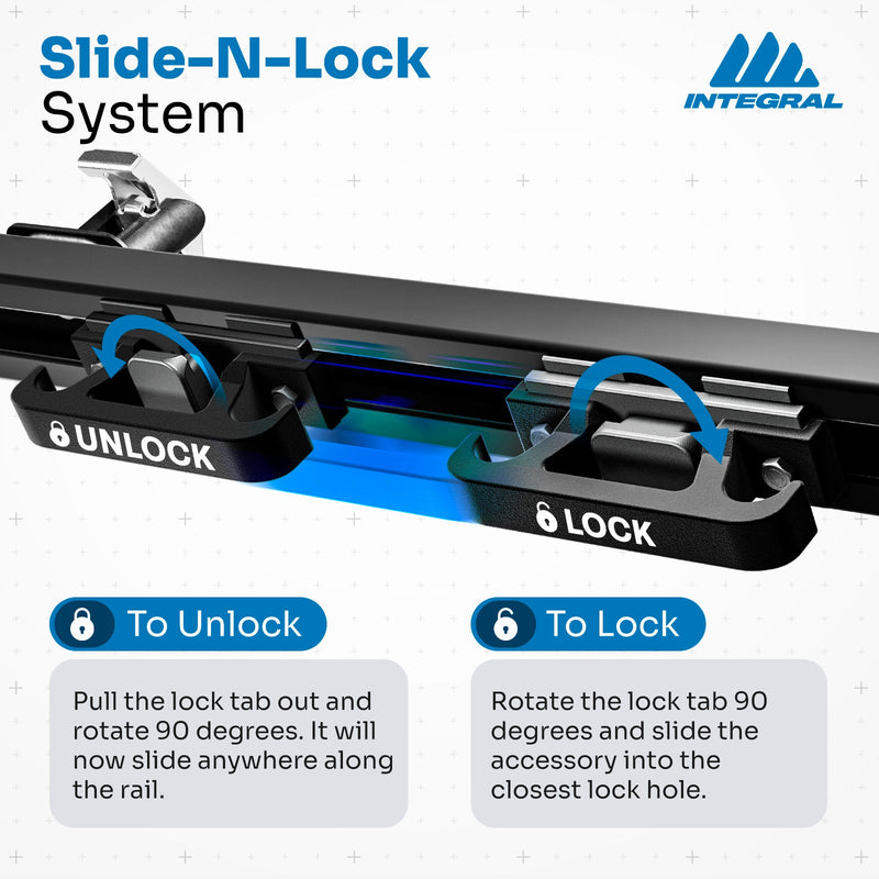 Load image into Gallery viewer, Integral Rails - Bedside Rail System - Chevrolet Silverado & GMC Sierra 1500 (2019+)