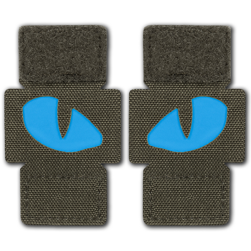 Load image into Gallery viewer, M-Tac Patch Tiger Eyes Laser Cut (couple)