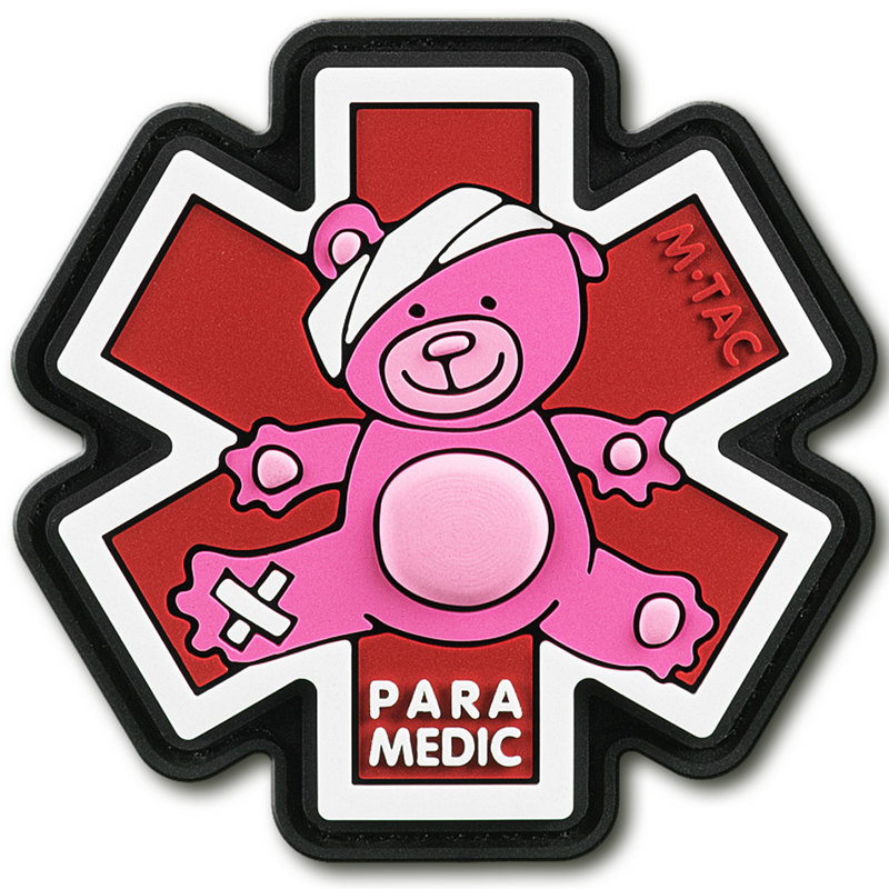 Load image into Gallery viewer, M-Tac Morale Patch Paramedic Bear PVC