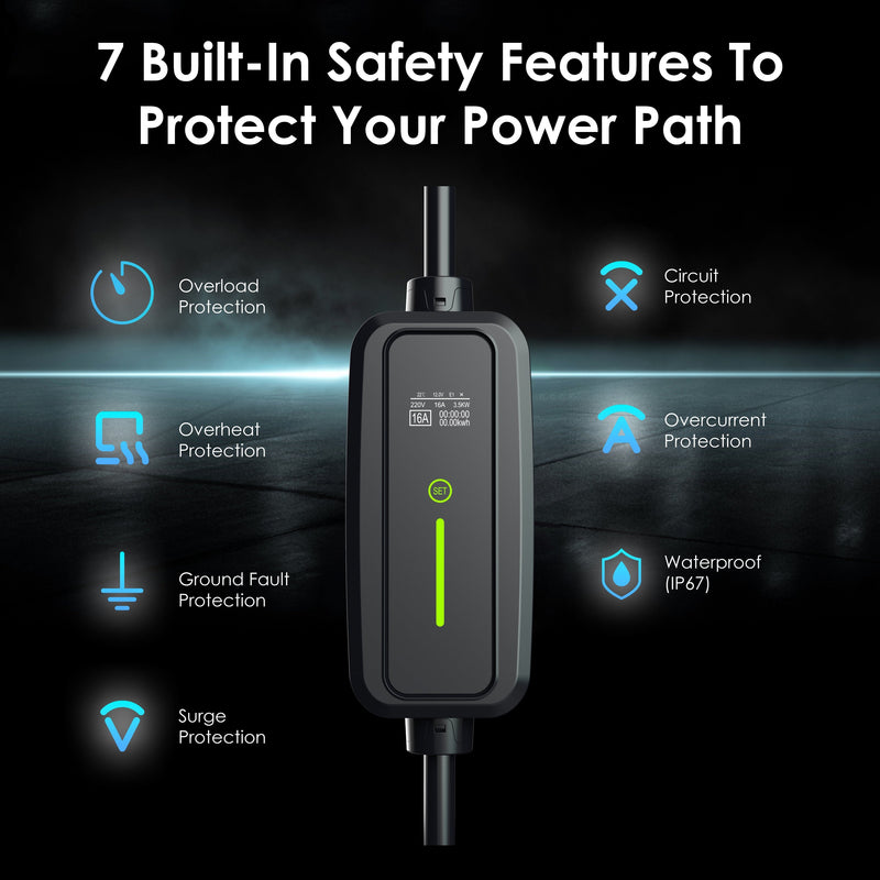 Load image into Gallery viewer, J1772 32A Portable Charger