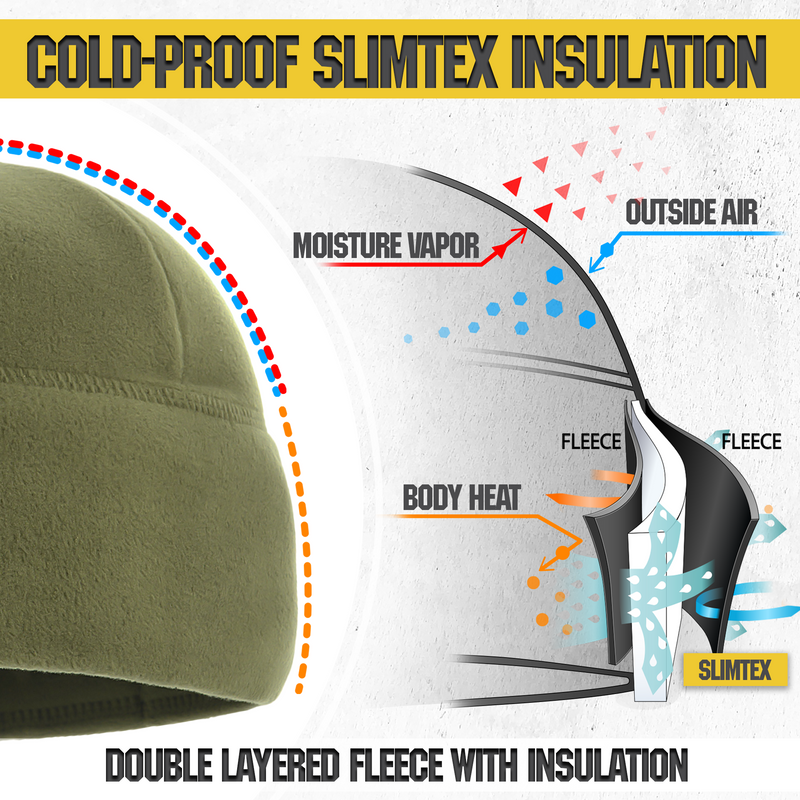 Load image into Gallery viewer, M-Tac Elite Fleece Watch Cap with Slimtex (250 g/m2)