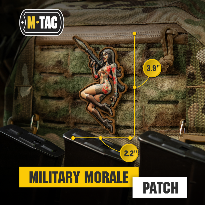 Load image into Gallery viewer, M-Tac Morale Patch Tactical Girl