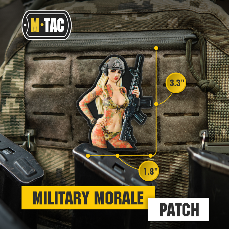 Load image into Gallery viewer, M-Tac Morale Patch Tactical Girl