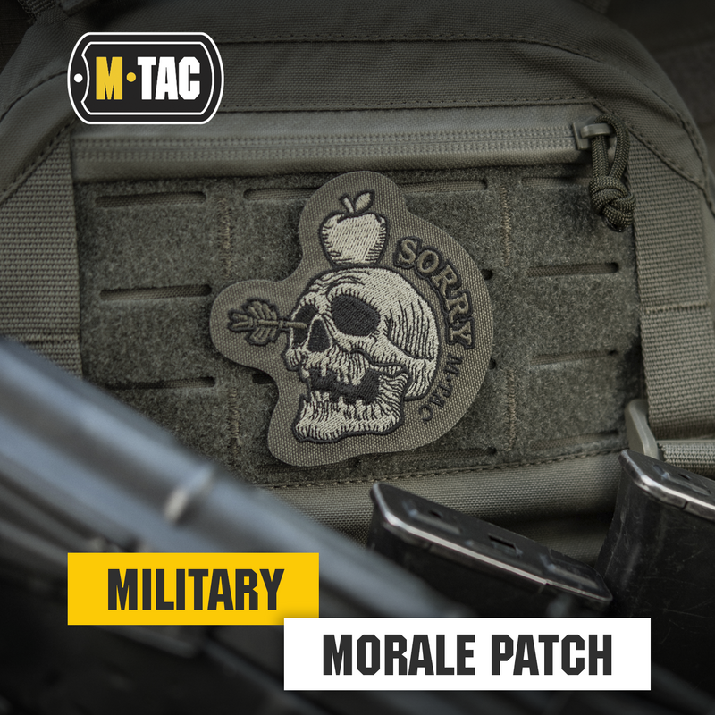 Load image into Gallery viewer, M-Tac “SORRY” Embroidered Morale Patch