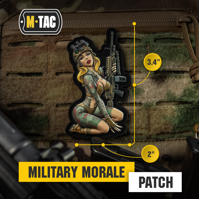 Load image into Gallery viewer, M-Tac Morale Patch Tactical Girl