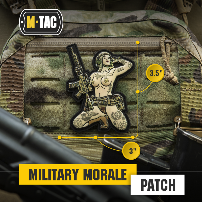 Load image into Gallery viewer, M-Tac Morale Patch Tactical Girl