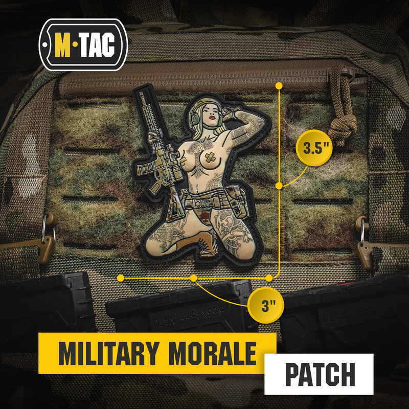 Load image into Gallery viewer, M-Tac Morale Patch Tactical Girl