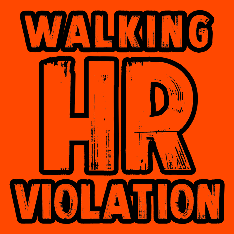 Load image into Gallery viewer, HR Violation - Long Sleeve Hi-Vis T-Shirt