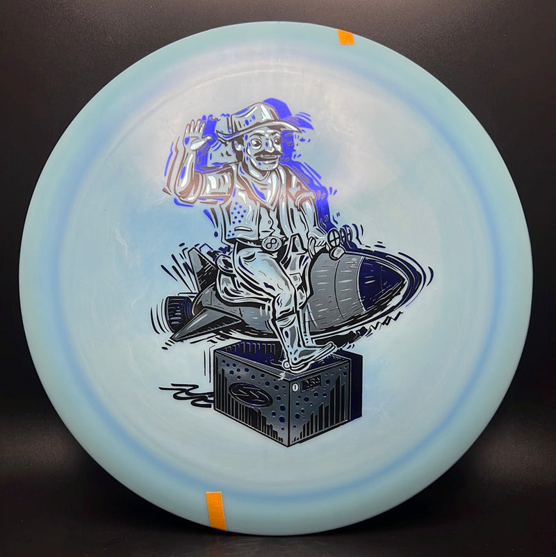 Load image into Gallery viewer, Alpha Warbird - "Ride Em Rocket Cowboy" Triple Foil