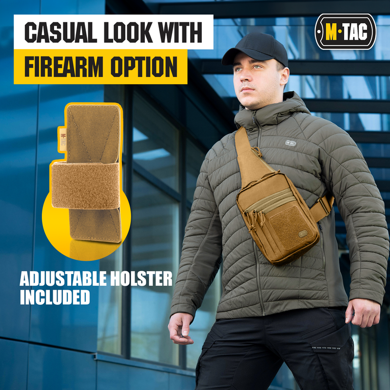 Load image into Gallery viewer, M-Tac Tactical Bag Shoulder Chest Pack with Sling & Loop Panel