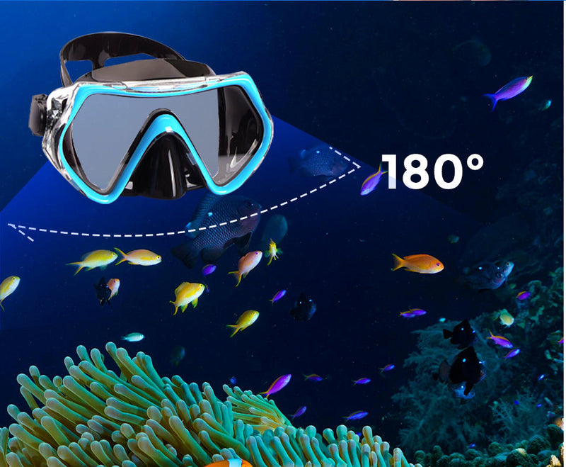 Load image into Gallery viewer, Dive Mask + Snorkel Set
