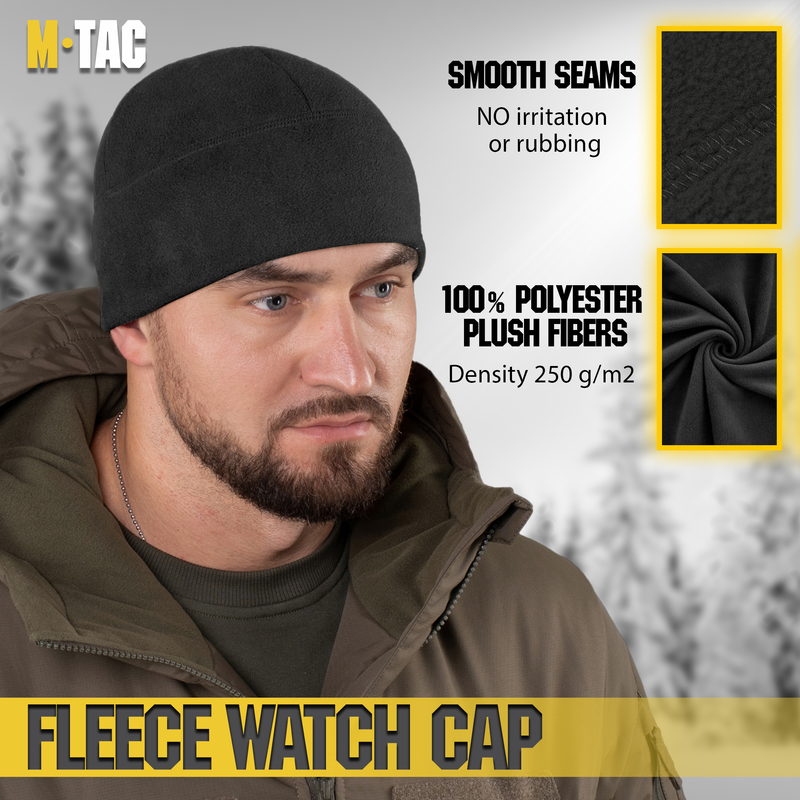 Load image into Gallery viewer, M-Tac Elite Fleece Watch Cap (250 g/m2)