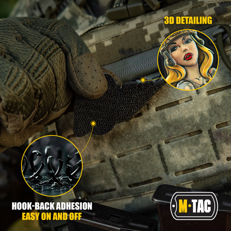 Load image into Gallery viewer, M-Tac Morale Patch Tactical Girl