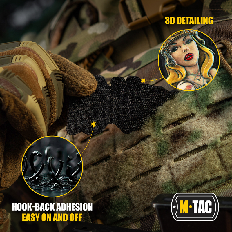 Load image into Gallery viewer, M-Tac Morale Patch Tactical Girl