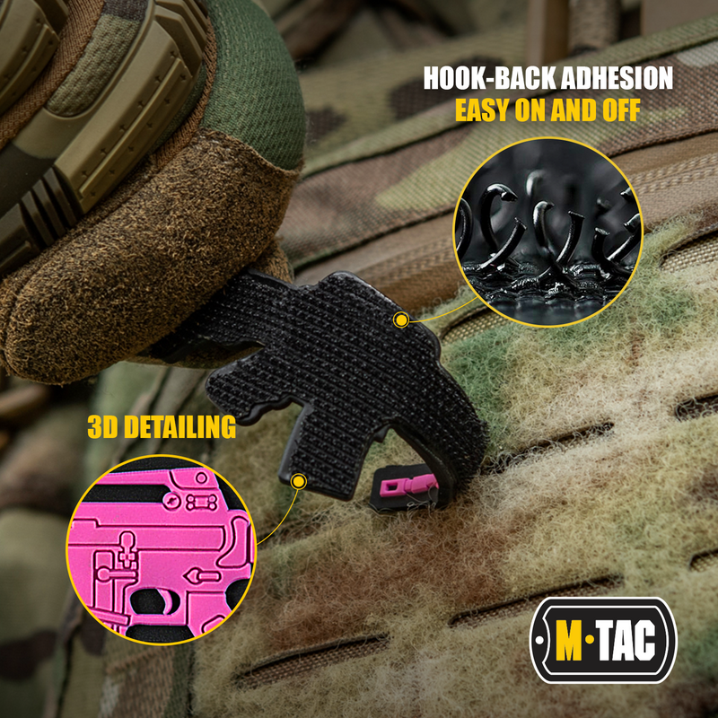 Load image into Gallery viewer, M-Tac Patch M4A1 3D PVC