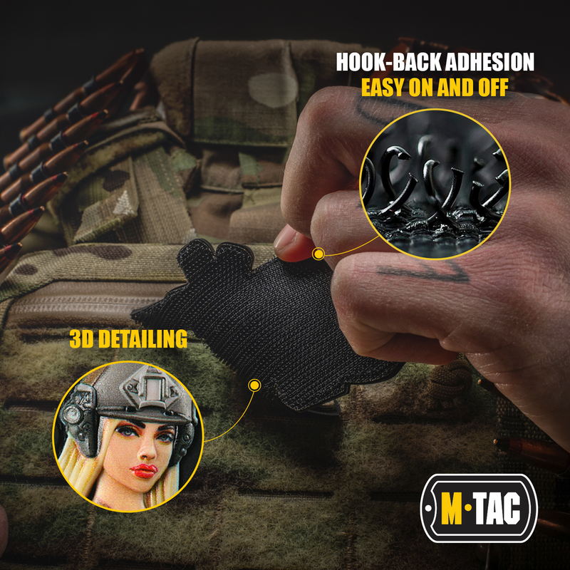 Load image into Gallery viewer, M-Tac Morale Patch Tactical Girl