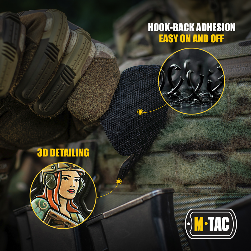 Load image into Gallery viewer, M-Tac Morale Patch Tactical Girl