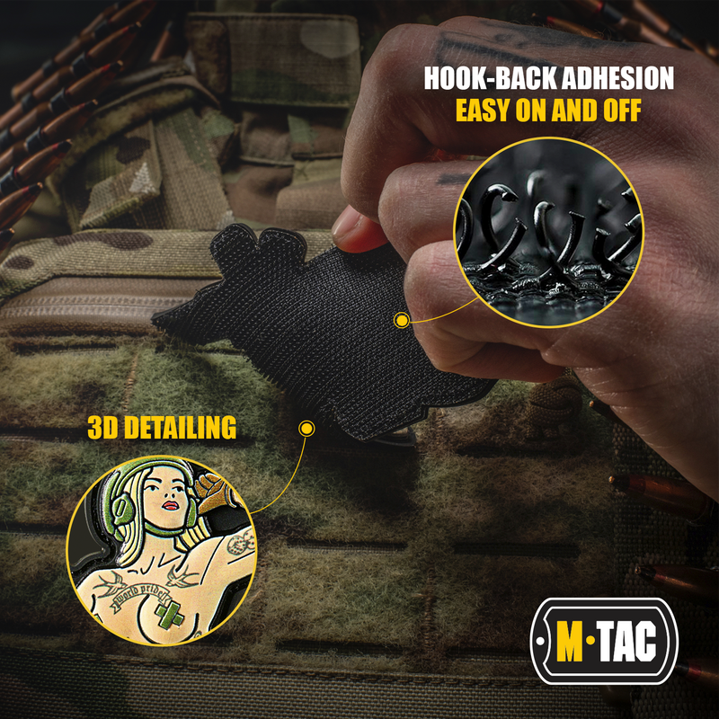 Load image into Gallery viewer, M-Tac Morale Patch Tactical Girl