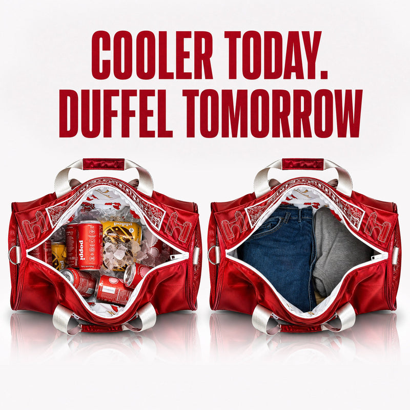 Load image into Gallery viewer, University of Oklahoma Duffel Cooler