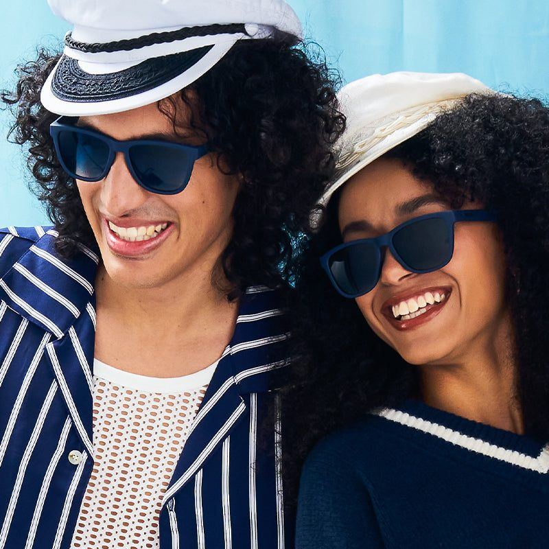 Load image into Gallery viewer, "Drinks Seawater, Sees Future" OG Polarized Sunglasses