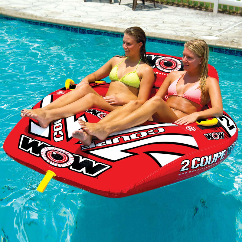 Load image into Gallery viewer, WOW Watersports 2 Person Coupe Cockpit Towable Water Tube